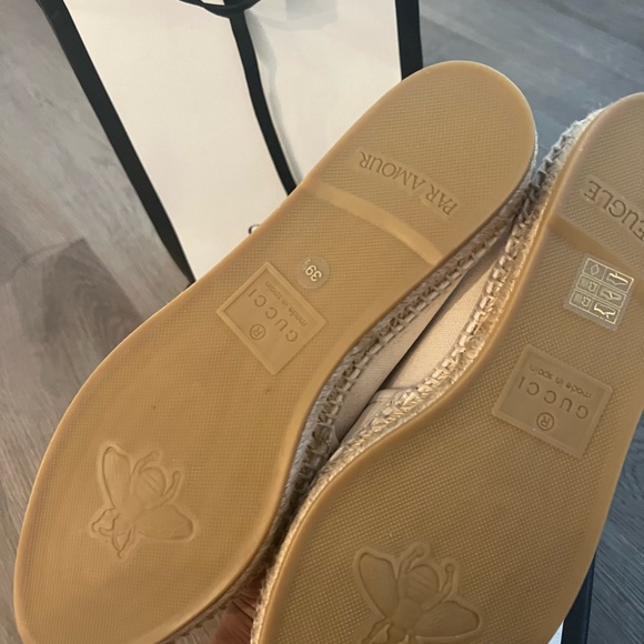 Gucci logo canvas espadrilles - Picture 3 of 5